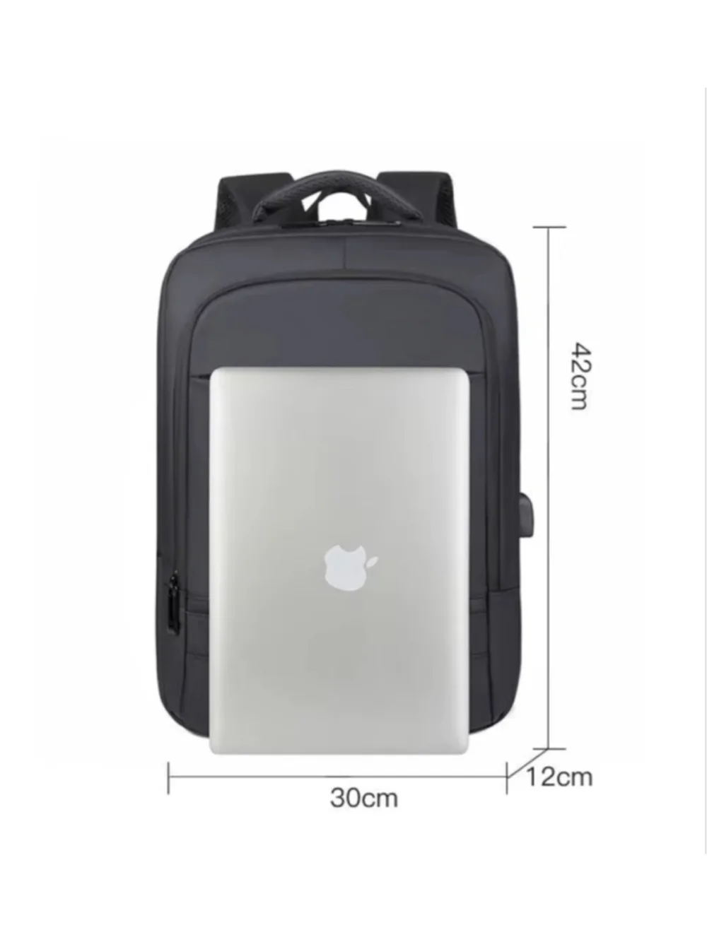 Multifunction Laptop Backpack | Unisex | Black | Sleek & Professional